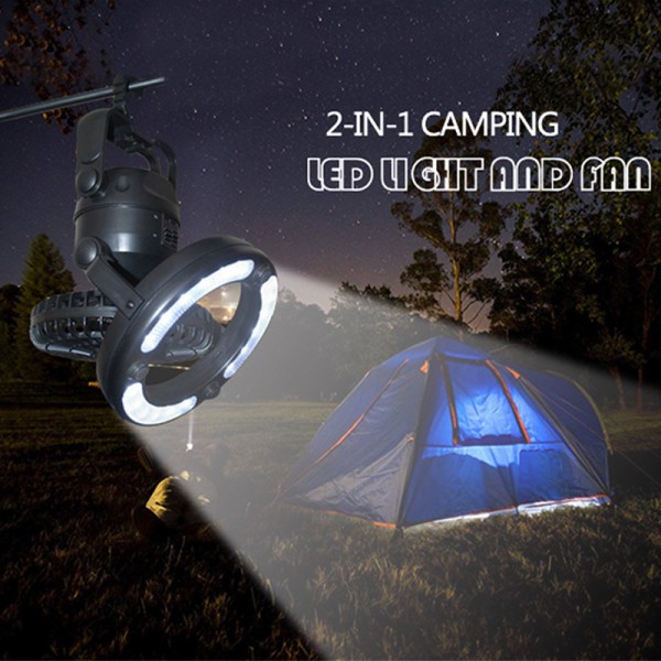 Utomhus liten fläkt campingljus belysning kyltält LED-ljus vild campingljus