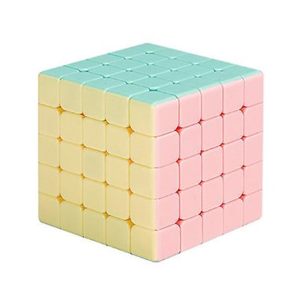 Magisk terning Speed Cube Stickerless Magisk terning puslespil legetøj 5x5x5