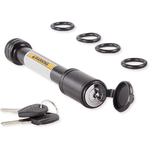 Hitch Pin Lock, 5/8 tum Hitch Receiver Lock Kolstål Trailer Hitch Pin Lock För de flesta 2 tum Receiver Hitches