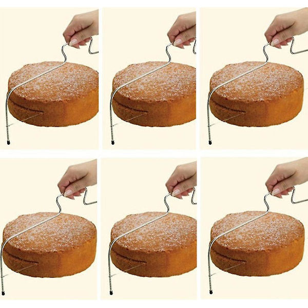 Säädettävä kakkuleikkuri, pizzataikinan leikkuri, työkalut, ruostumaton teräs