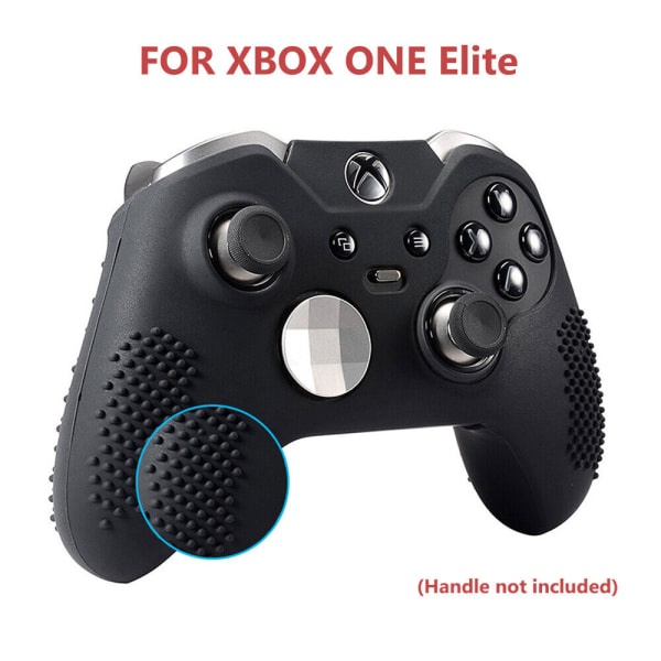 Xbox One Elite Controller Case Skin Grip Gel Gummi Case, svart