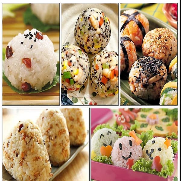 Sushi Maker Set, 3 stk Acsergery gave sushi baller maker form, form sushi press