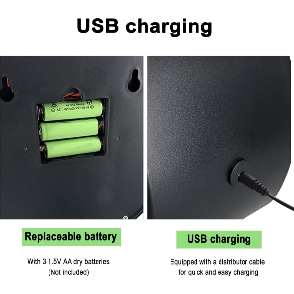 Koristeellinen takkalamppu, simuloitu loki liekkiefekti LED-takka, kosketuskytkin ja USB-käyttöinen takkalamppu joulukoti sisustukseen