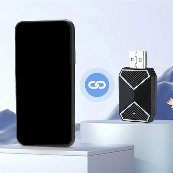 Trådlös CarPlay Auto Mini Box BT WiFi Trådlös Carplay Dongle USB Plug&Play för Android 11