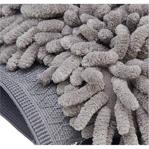 Deluxe mikrofiber bilvaskhanske - 2-pakning grå