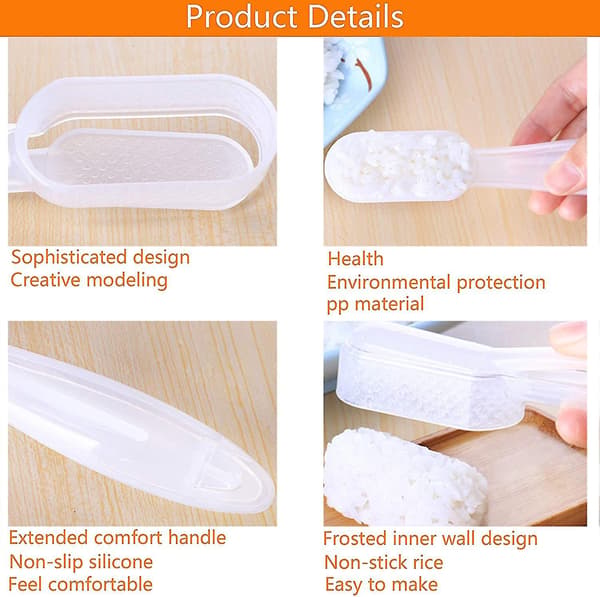 2 stk. Acsergery gave Onigiri Maker Sushi Maker Form Nigiri Sushi Making Kits