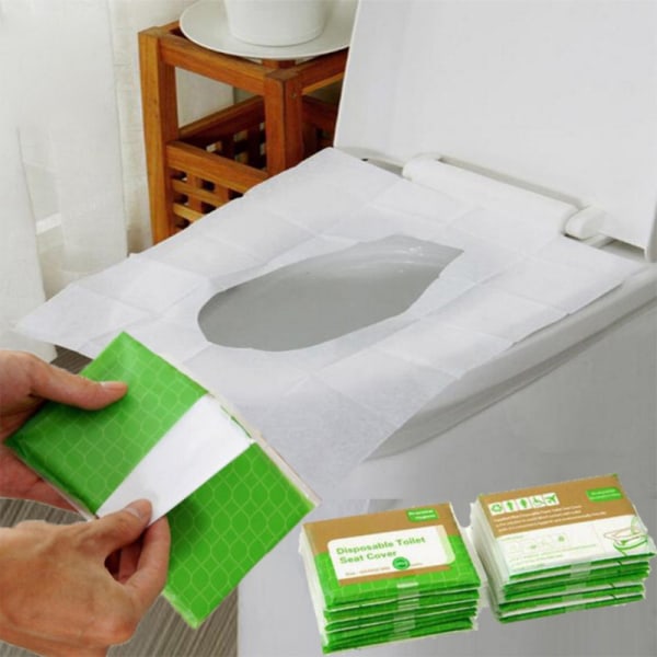 10 arkkia kertakäyttöistä wc-paperia, tyynypaperia, wc-tyynypaperia, wc-tyynypaperia