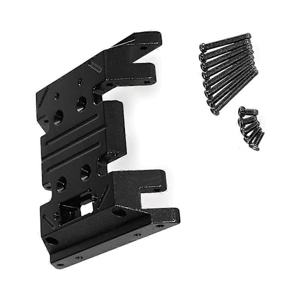RC Bil Uppgradering Mellanvågsbox Bottenplatta Set för 1/12 MN128 MN86 G500 RC Bil Delar Svart