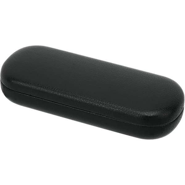 Hard Glasses Case, PU Leather Sunglasses Box, Floral Spectacle Glasses Case, Protective Case for Men Women Kids Outdoor Black