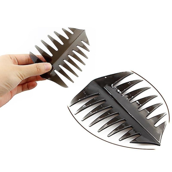 Slicked-back Professional Styling Comb Anti Static Hair Brush For Men NO 7