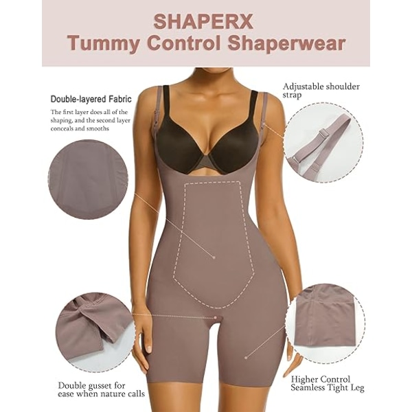 Kvinder Shapewear M Slankende Bælte Mave Usynlig Usynlig Slankende Rosaguld