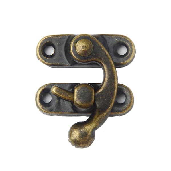 Vintage Horn Hook Buckle Small Qinggu Right Hook