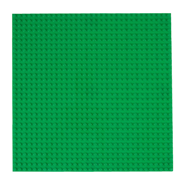 5 stk. Klassiske bundplader 10\" X 10\" Stakbare murstensbundplader Kompatibel med alle større mærker Bundplade Green