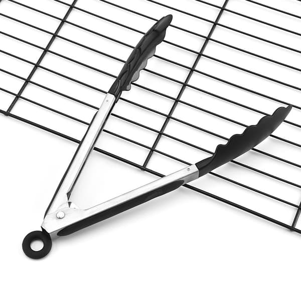 Elevate - Kjøkkentenger - 35,4 cm - med integrert hvile - Stål