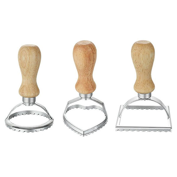 Dumpling Cookies Form Kage Cutter Diy Kant Blomster Presse Biscuit Form