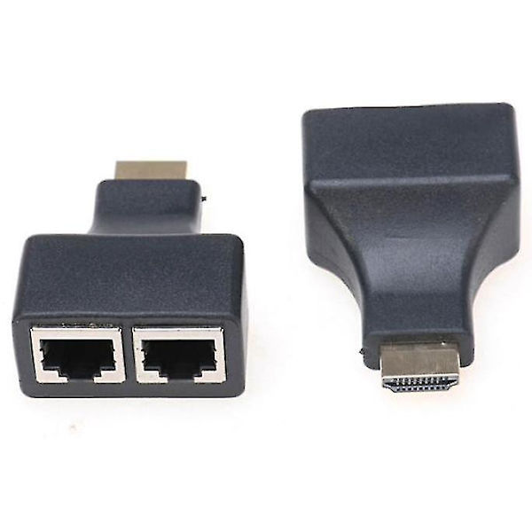 Hdmi over Rj45 Cat5e Cat6 Utp Lan Ethernet Balun Extender Repeater - 1080p3d Hd