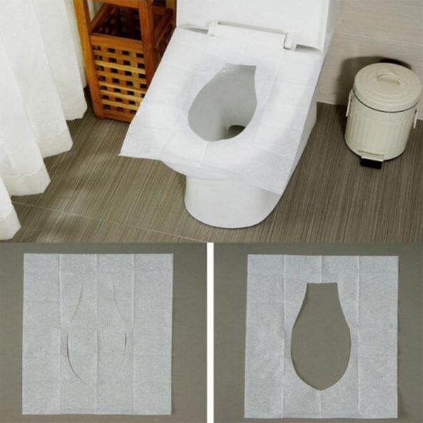 10 ark engangs toiletpapir, pudepapir, toiletpudepapir, toiletpudepapir