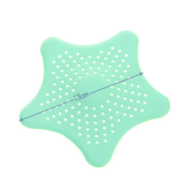 2 kpl Kylpyhuone Viemäri Hiukset Ansa Catcher Bath Stopper Tulppa Allas Siivilä Suodatin Suihku Nordic Blue