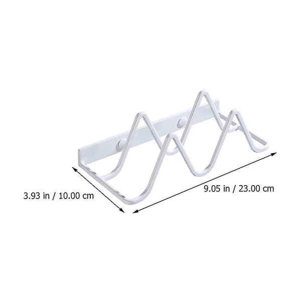 Aluminiums oppbevaringsholder for skooppbevaring
