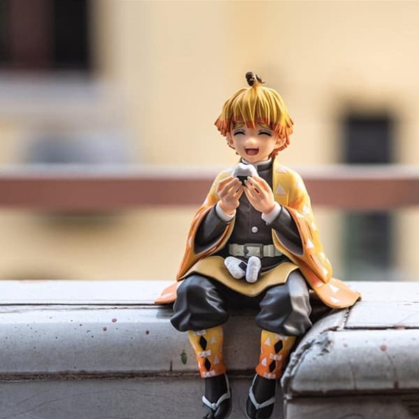 Demon Slayer Actionfigur, Zenitsu Anime Actionfigur, 13c