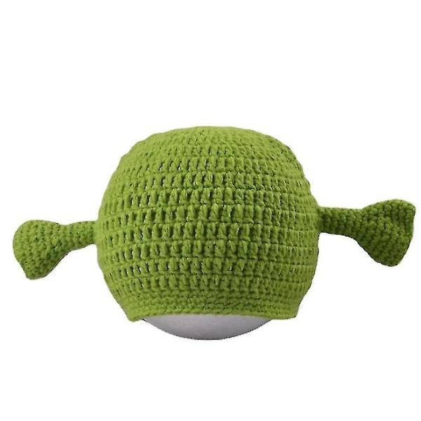 Talvihirviö Shrek Sama Pusero Hattu Luova Hauska Neulehattu Käsinkudottu Hattu Tide Miehet Ja Naiset