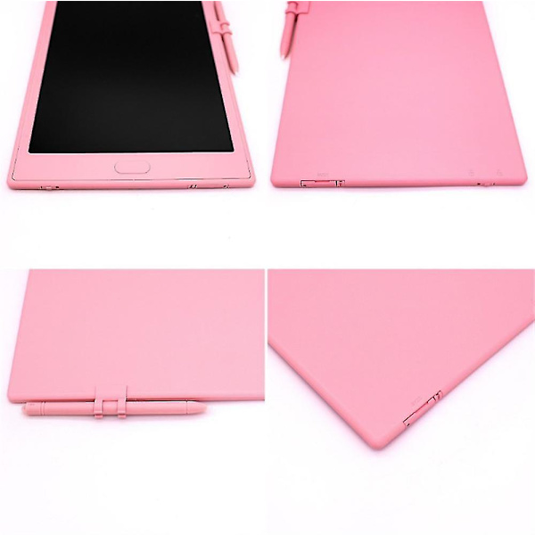 Lcd Farverig Tegnetablet Skriveplade 10in, Børnelegetøj Pink