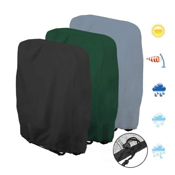 Outdoor Folding Chair Cover Waterproof Dustproof Lawn Patio Furniture Cover 28&quot;x43&quot;