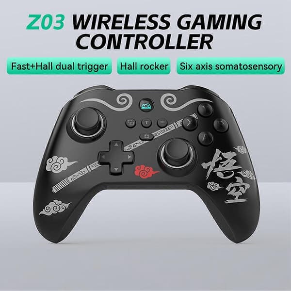 Trådløs Gaming Controller Gamepad 1000Hz Returhastighed med Hall Effect Joysticks & Hall Triggere til PC Switch Telefon