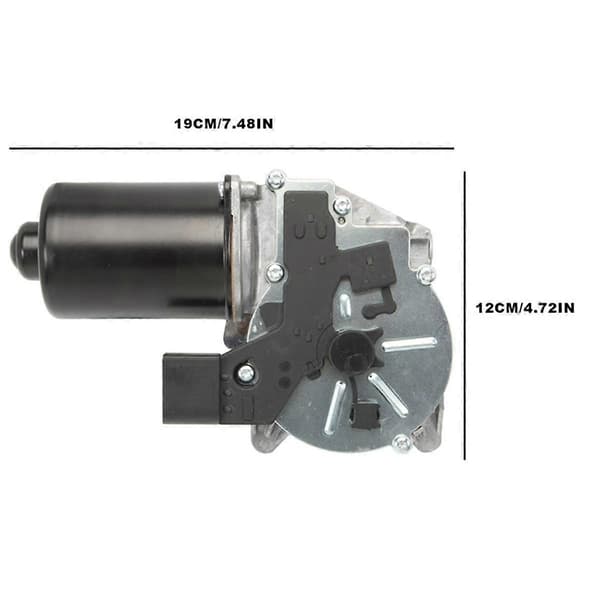 Frontrutepussermotor for bil, for E60 E61 5-serie 525i 528i 535i 2004-2011 61617131164, 61617176377