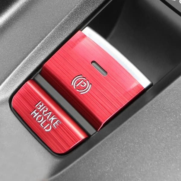9X Rød Interiør Girskift Boks Panel Knapp Deksel Trim for Honda Accord 2018-20
