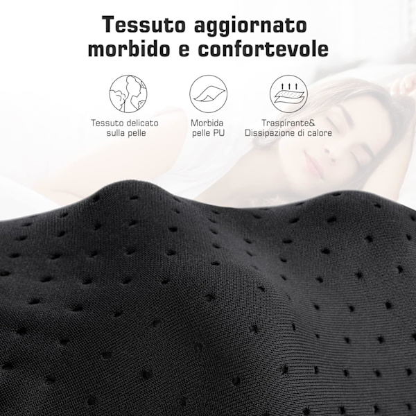 Cervical Massager, 3D-Rotation Neck Massager with Heating Function, Relieve Muscle Aches in Home Office, Men Women Gift