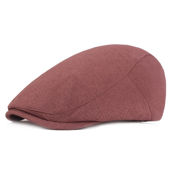 Herrar Beret Cap, Varm Mössa, Flat Cap, Brittisk Beret, Solskydd, Höst och Vinter