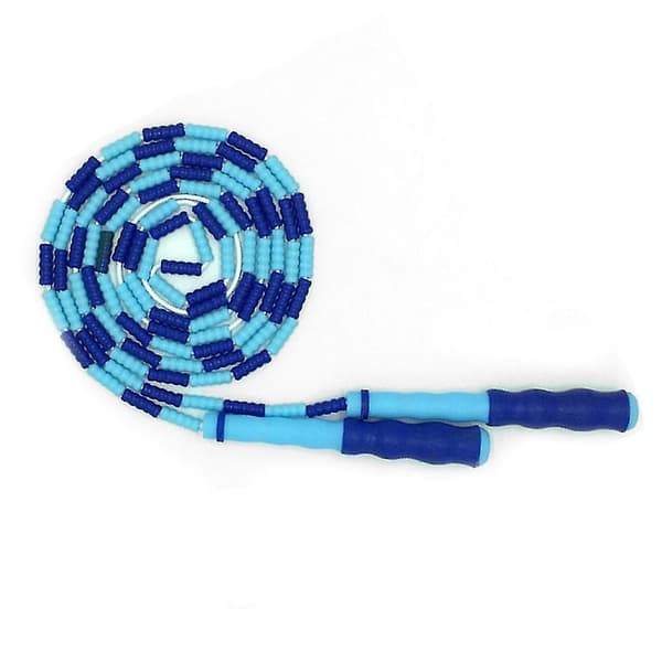 Amble Springtov med bløde perler - Justerbar - 9 fod Blue