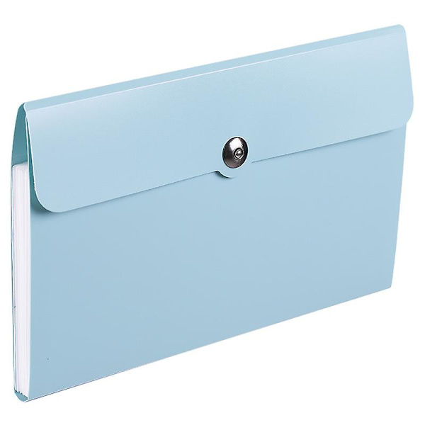 A5 Organizer Box - Papirdokumentmappe, Blå