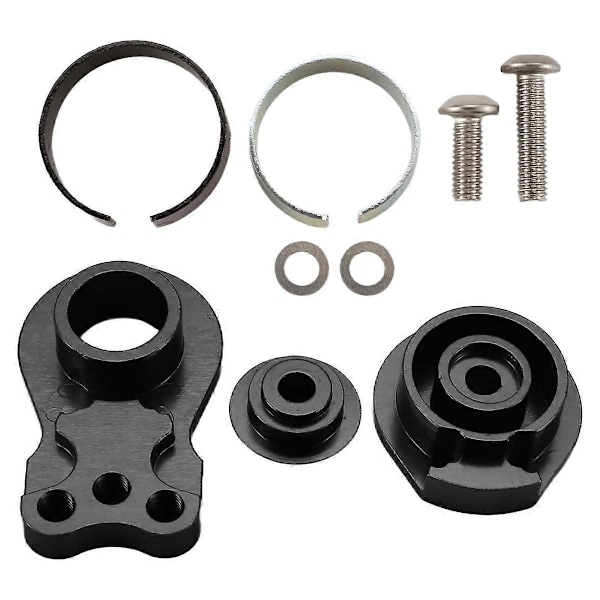 25T Styrservoarm Horn 3 Hål för RC Crawler Bil Stort Vridmoment Digital Servo Uppgraderingsdelar Svart