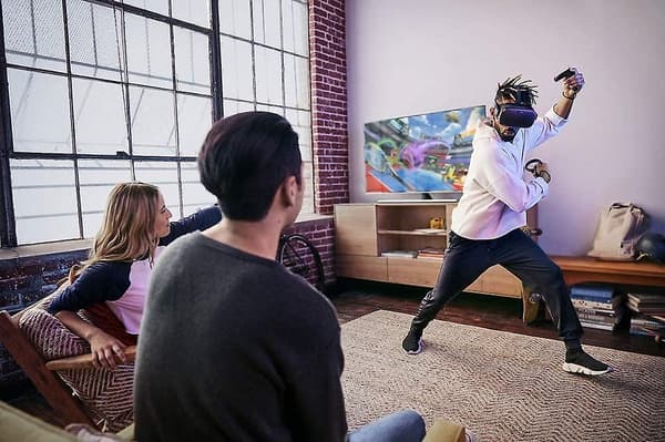 Quest Link-kabel 16ft, højhastighedsdataoverførsel og hurtigopladning Usb C-kabel kompatibel med Oculus Quest-headset 5m