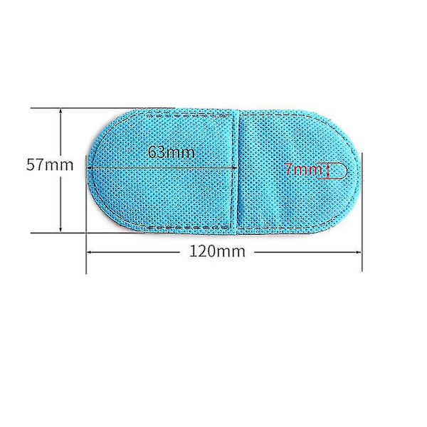 3 par barnögonmasker Amblyopi ögontrainingsöverdrag blue