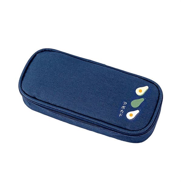 Studerende Stationery Simple Oxford Klud Stor Kapacitet Blyantspose