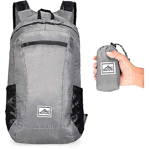 Hopfällbar ryggsäck Gray