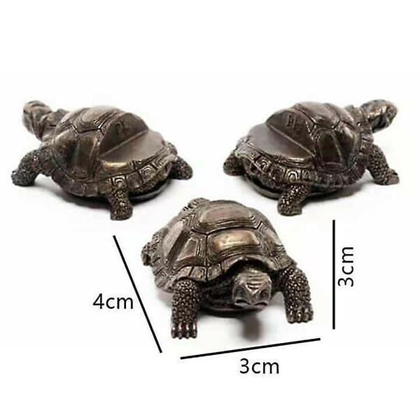 Plante Blomsterpotteføtter Risere Holder Stativ Utendørs Hagedekor 3stk/sett Turtle