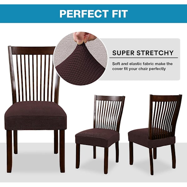 Paket stolsöverdrag stretch spandex stolsöverdrag hem matbord och stolsöverdrag röd
