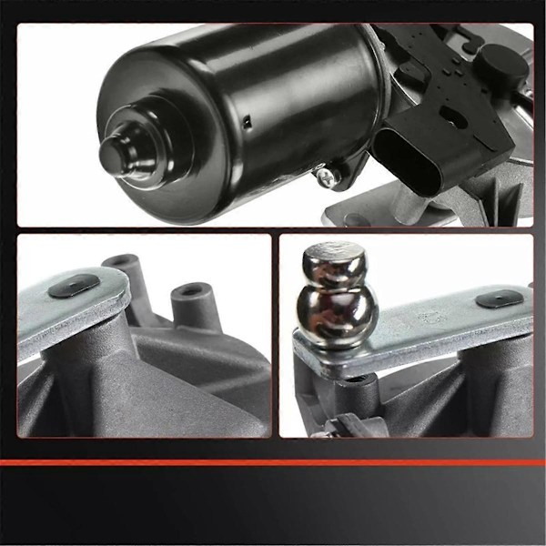 Bil Forrude Visker Motor til E60 E61 5-Serie 525i 528i 535i 2004-2011 61617131164, 61617176377