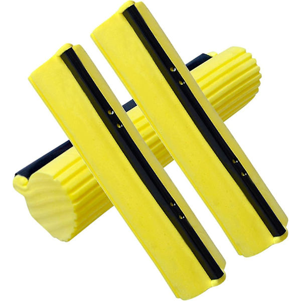 3 stk 27 cm absorberende svampmopphodefyll, mopphode, kostputer, erstatningssvampmoppputer