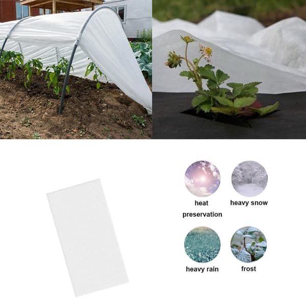 1PCS vinter termisk isolasjon og fuktsikker non-woven plante teppe B