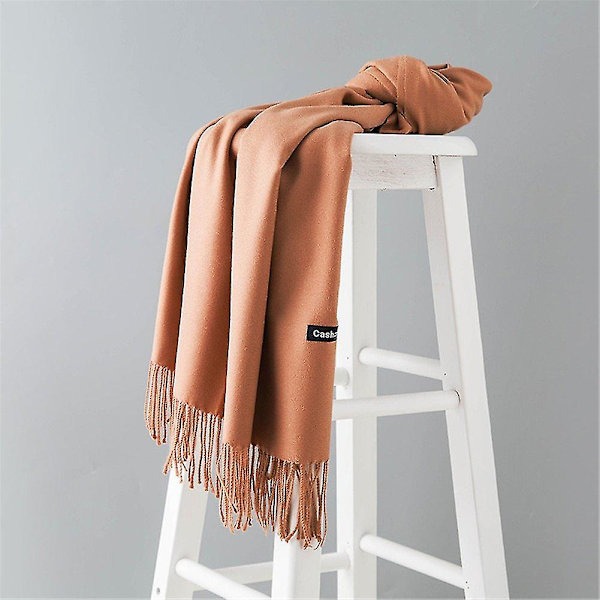 Cashmere Uld Sjal Wraps Tyk Blød Pashmina Tørklæde Cashmere Tørklæder Til Kvinder Stor Størrelse Tørklæde Hovedtørklæder Til Kvinder 4