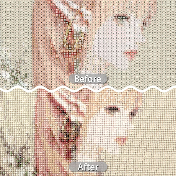 5D Diamantmaleri Sæt til Voksne Rose Pink Fairy Diamantkunst Sæt Voksen Diamant Dot Sæt Fuld Diamant Indlagt Dekorationssæt