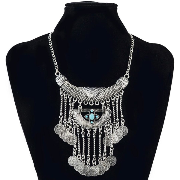 1 st Halsband Vackert Damhalsband Kedja Hänge Halsband För Kvinnor B