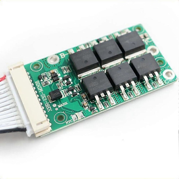 BMS 13S 48V - Litium Batteri Balanseringsladdningskort Equalizer Gemensam/Separat Port för Elscooter (20A)
