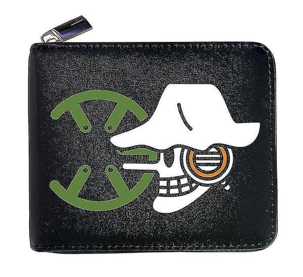 One Piece Anime Perifer Zipper Pu Lommebok #9