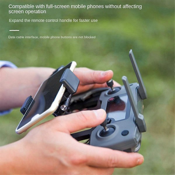 for Royal Series MINI//AIR2 Fjernkontrollholder Mobiltelefon Nettbrett Metall Multifunksjonsholder Dronetilbehør